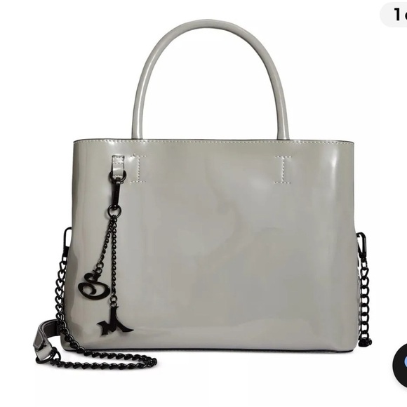 Steve Madden Patent Ruby Satchel - Picture 1 of 10